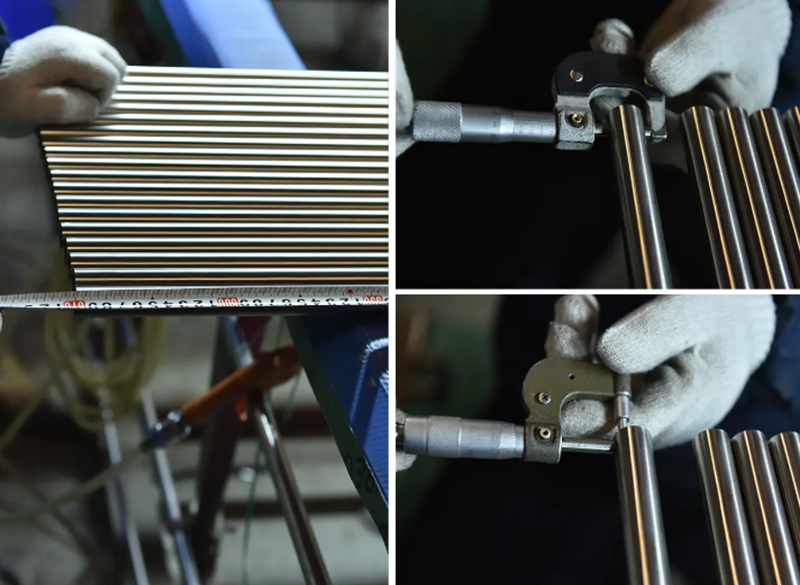 Finished product size inspection