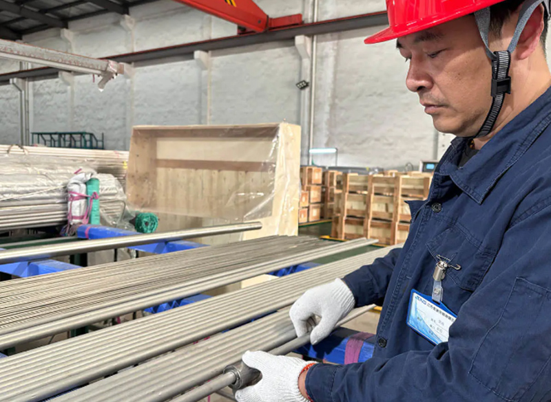 Finished product size inspection